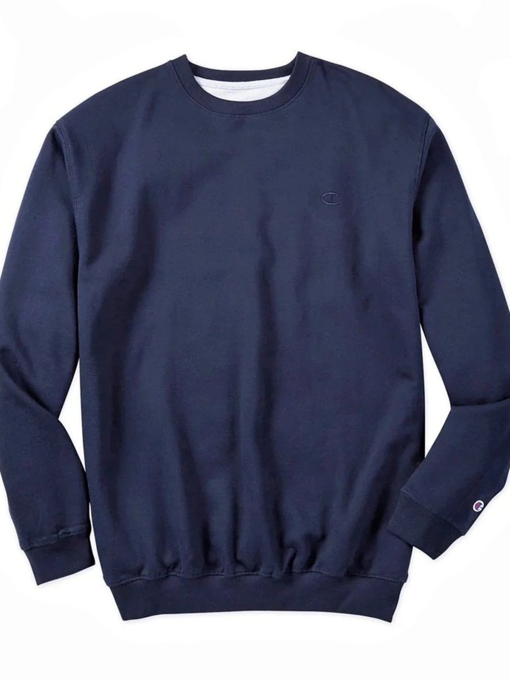 Champion Authentic Athleticwear Men’s Medium Crewneck Sweatshirt in Navy Blue